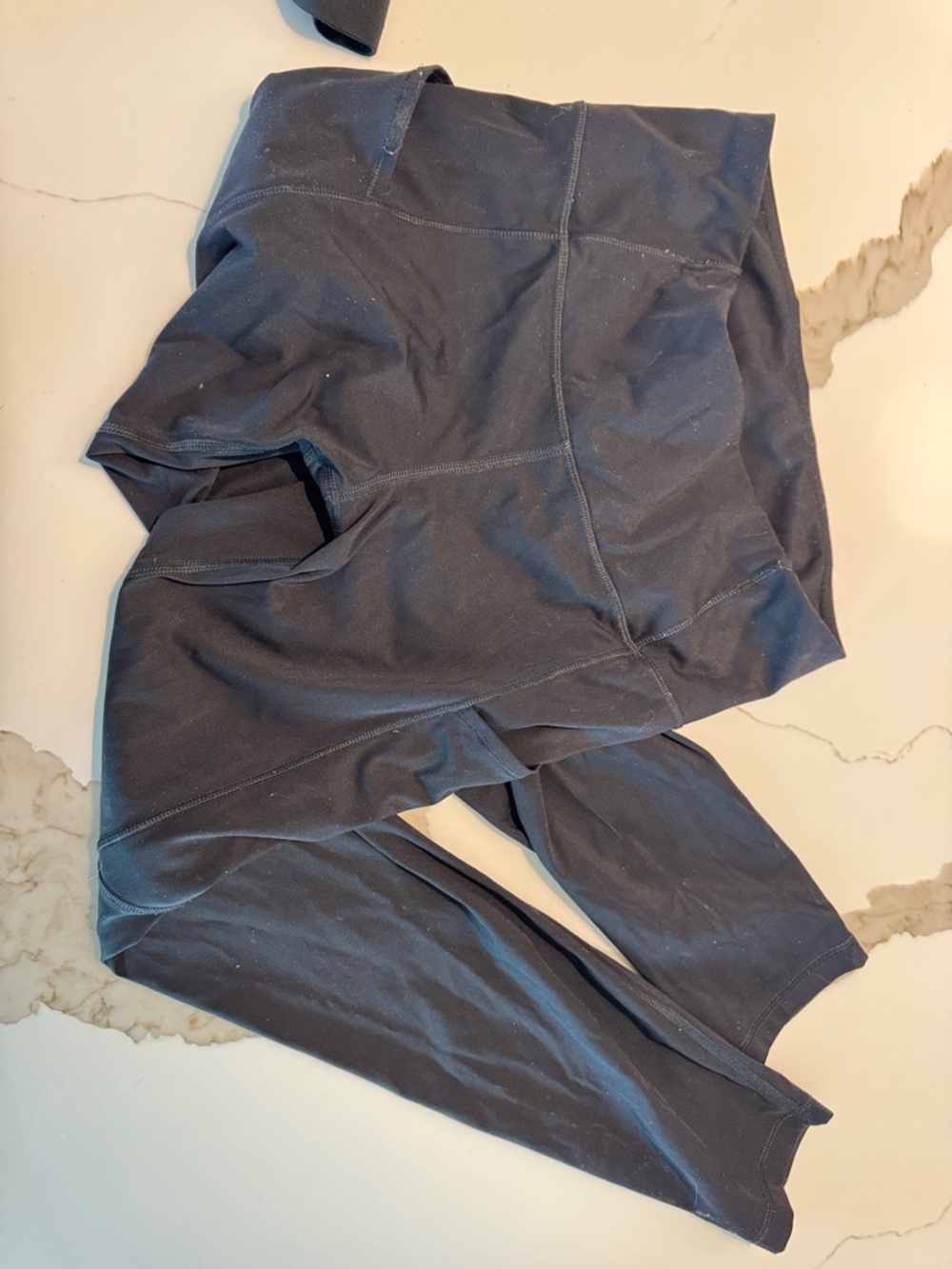 CRZ YOGA Black High-Rise Performance Leggings